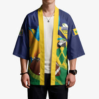 Custom Rugby Saint Vincent and the Grenadines Kimono Go SVG Amazona Guildingii - Wonder Print Shop
