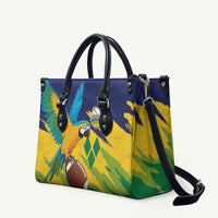 Rugby Saint Vincent and the Grenadines Leather Bag Go SVG Amazona Guildingii - Wonder Print Shop