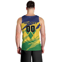 Custom Rugby Saint Vincent and the Grenadines Men Tank Top Go SVG Amazona Guildingii - Wonder Print Shop