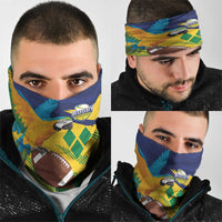Rugby Saint Vincent and the Grenadines Neck Gaiter Go SVG Amazona Guildingii - Wonder Print Shop