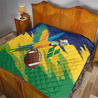 Rugby Saint Vincent and the Grenadines Quilt Go SVG Amazona Guildingii - Wonder Print Shop