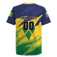 Custom Rugby Saint Vincent and the Grenadines Rugby Jersey Go SVG Amazona Guildingii - Wonder Print Shop