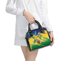 Rugby Saint Vincent and the Grenadines Shoulder Handbag Go SVG Amazona Guildingii - Wonder Print Shop