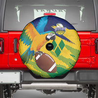Rugby Saint Vincent and the Grenadines Spare Tire Cover Go SVG Amazona Guildingii - Wonder Print Shop