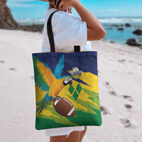 Rugby Saint Vincent and the Grenadines Tote Bag Go SVG Amazona Guildingii - Wonder Print Shop
