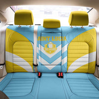 Rugby Saint Lucia Back Car Seat Cover The Lucian Go Champion - Wonder Print Shop