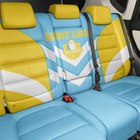 Rugby Saint Lucia Back Car Seat Cover The Lucian Go Champion - Wonder Print Shop