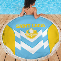 Rugby Saint Lucia Beach Blanket The Lucian Go Champion - Wonder Print Shop