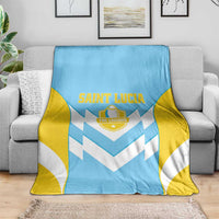 Rugby Saint Lucia Blanket The Lucian Go Champion - Wonder Print Shop