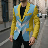 Custom Rugby Saint Lucia Blazer The Lucian Go Champion - Wonder Print Shop