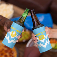 Custom Rugby Saint Lucia 4 in 1 Can Cooler Tumbler The Lucian Go Champion - Wonder Print Shop