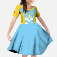 Custom Rugby Saint Lucia Family Matching Puletasi and Hawaiian Shirt The Lucian Go Champion - Wonder Print Shop