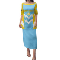 Custom Rugby Saint Lucia Family Matching Puletasi and Hawaiian Shirt The Lucian Go Champion - Wonder Print Shop