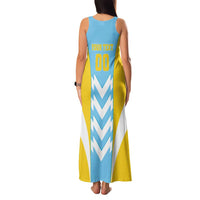 Custom Rugby Saint Lucia Family Matching Tank Maxi Dress and Hawaiian Shirt The Lucian Go Champion - Wonder Print Shop