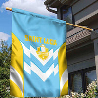 Rugby Saint Lucia Garden Flag The Lucian Go Champion - Wonder Print Shop