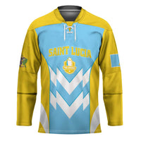 Custom Rugby Saint Lucia Hockey Jersey The Lucian Go Champion - Wonder Print Shop