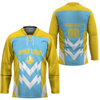 Custom Rugby Saint Lucia Hockey Jersey The Lucian Go Champion - Wonder Print Shop
