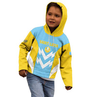 Custom Rugby Saint Lucia Kid Hoodie The Lucian Go Champion - Wonder Print Shop