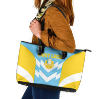 Rugby Saint Lucia Leather Tote Bag The Lucian Go Champion - Wonder Print Shop