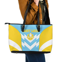 Rugby Saint Lucia Leather Tote Bag The Lucian Go Champion - Wonder Print Shop