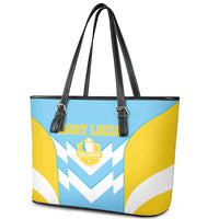 Rugby Saint Lucia Leather Tote Bag The Lucian Go Champion - Wonder Print Shop
