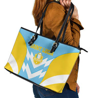 Rugby Saint Lucia Leather Tote Bag The Lucian Go Champion - Wonder Print Shop