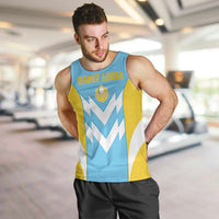 Custom Rugby Saint Lucia Men Tank Top The Lucian Go Champion - Wonder Print Shop