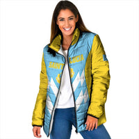 Custom Rugby Saint Lucia Padded Jacket The Lucian Go Champion - Wonder Print Shop