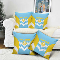 Rugby Saint Lucia Pillow Cover The Lucian Go Champion - Wonder Print Shop