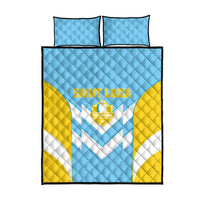 Rugby Saint Lucia Quilt Bed Set The Lucian Go Champion - Wonder Print Shop