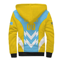 Custom Rugby Saint Lucia Sherpa Hoodie The Lucian Go Champion - Wonder Print Shop