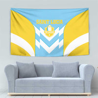 Rugby Saint Lucia Tapestry The Lucian Go Champion - Wonder Print Shop