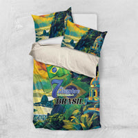Brazil Sete de Setembro Bedding Set Brasil Rio de Janeiro Art Style - Wonder Print Shop