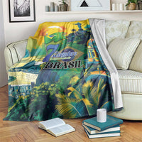Brazil Sete de Setembro Blanket Brasil Rio de Janeiro Art Style - Wonder Print Shop
