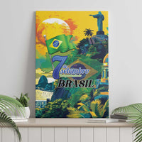 Brazil Sete de Setembro Canvas Wall Art Brasil Rio de Janeiro Art Style - Wonder Print Shop