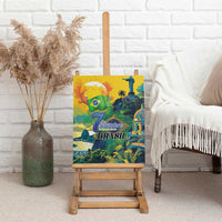 Brazil Sete de Setembro Canvas Wall Art Brasil Rio de Janeiro Art Style - Wonder Print Shop