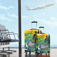 Brazil Sete de Setembro Luggage Cover Brasil Rio de Janeiro Art Style - Wonder Print Shop