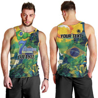 Personalized Brazil Sete de Setembro Men Tank Top Brasil Rio de Janeiro Art Style - Wonder Print Shop