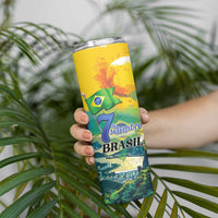 Personalized Brazil Sete de Setembro Skinny Tumbler Brasil Rio de Janeiro Art Style - Wonder Print Shop
