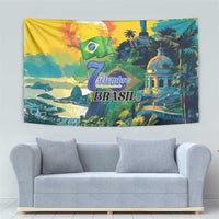 Brazil Sete de Setembro Tapestry Brasil Rio de Janeiro Art Style - Wonder Print Shop