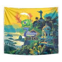 Brazil Sete de Setembro Tapestry Brasil Rio de Janeiro Art Style - Wonder Print Shop