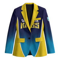 Custom St Lucia Kings Cricket Blazer Beinspired Come On - Wonder Print Shop