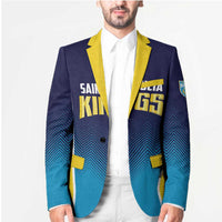 Custom St Lucia Kings Cricket Blazer Beinspired Come On - Wonder Print Shop
