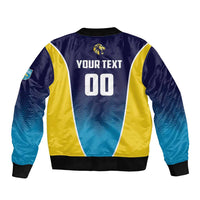 Custom St Lucia Kings Cricket Bomber Jacket Beinspired Come On - Wonder Print Shop