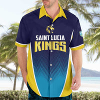 Custom St Lucia Kings Cricket Hawaiian Shirt Beinspired Come On - Wonder Print Shop