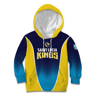 Custom St Lucia Kings Cricket Kid Hoodie Beinspired Come On - Wonder Print Shop