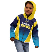 Custom St Lucia Kings Cricket Kid Hoodie Beinspired Come On - Wonder Print Shop