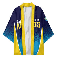 Custom St Lucia Kings Cricket Kimono Beinspired Come On - Wonder Print Shop