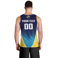 Custom St Lucia Kings Cricket Men Tank Top Beinspired Come On - Wonder Print Shop