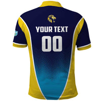 Custom St Lucia Kings Cricket Polo Shirt Beinspired Come On - Wonder Print Shop